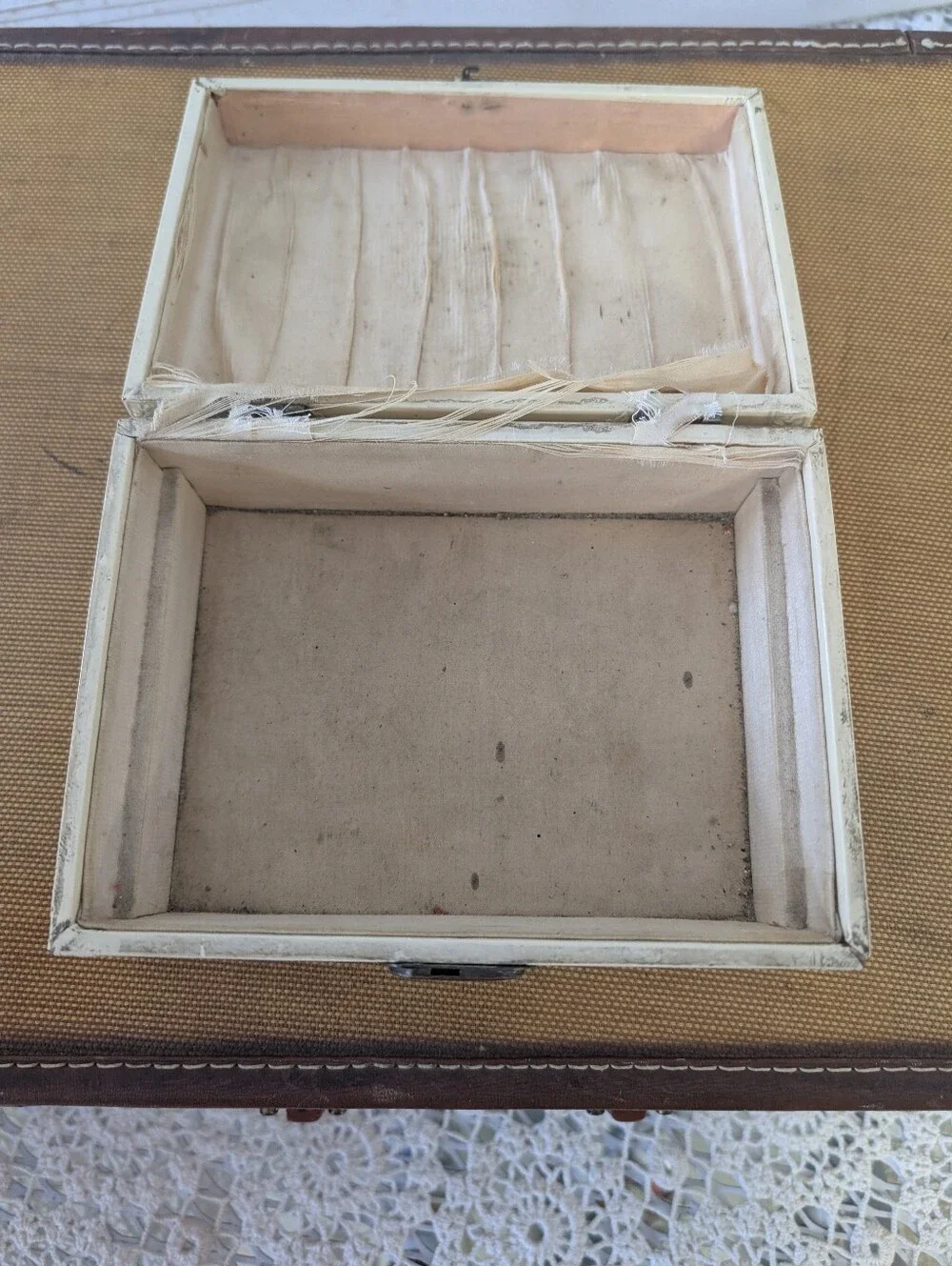 Vintage Jewelry Box From 1800 Victorian